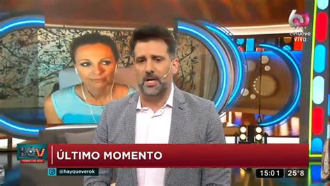 Que lo adoro , agregó, despertando las risas de todos. Martin Campi y Denise Dumas con coronavirus