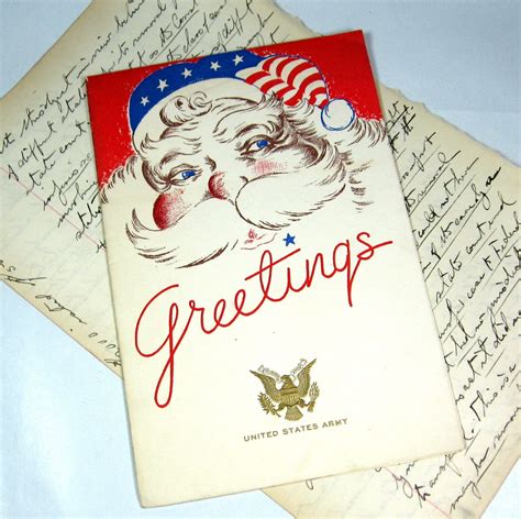 We did not find results for: WWII United States Army Christmas Greeting Card | Etsy | Army christmas, Patriotic christmas ...