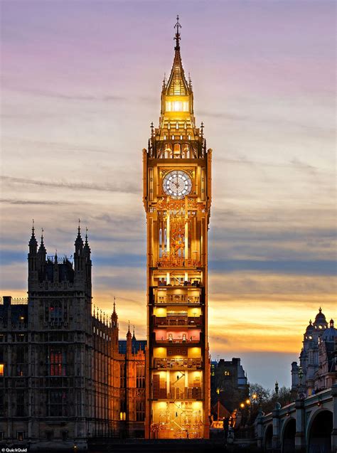 Strictly speaking, the name refers to only the great hour bell, but it is commonly associated with the whole clock tower at. London's most famous landmarks from 10 Downing St to Big Ben with their exteriors peeled away ...