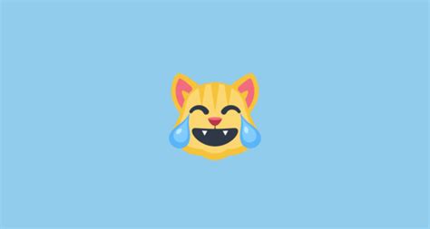 😹 Chat Qui Pleure De Joie Emoji On Facebook 22