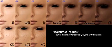 Mod The Sims Idolatry Of Freckles Complementary