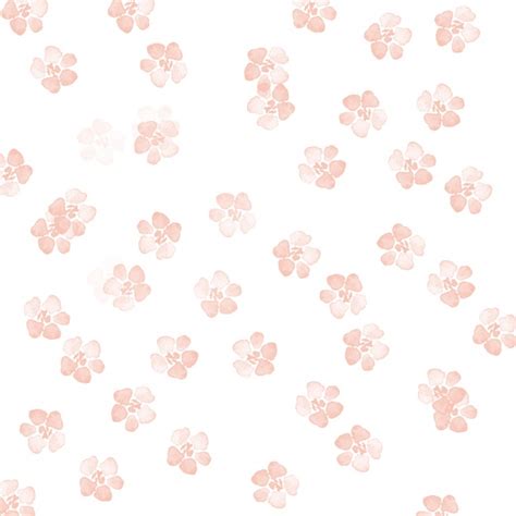 Hippopotamus baby and mother cartoon animal. Watercolor floral pattern | Free Vector