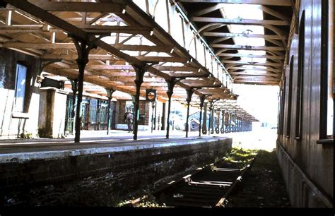 Exeter To Barnstaple And Ilfracombe Old Train Station Disused