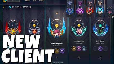 New Client Customization League Of Legends Youtube
