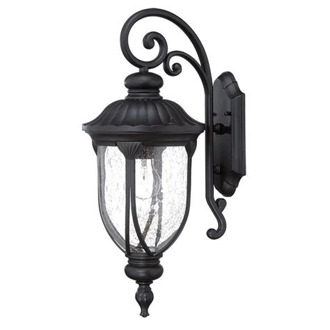 What are some popular product styles within white outdoor wall lighting? Acclaim Lighting Laurens Collection 1-Light Matte Black ...