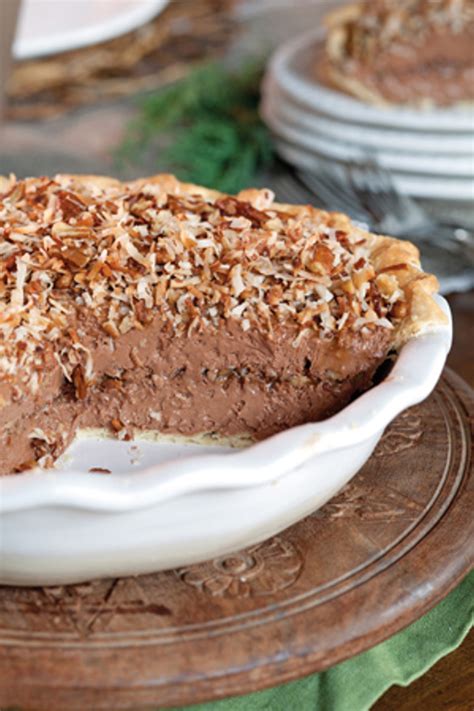 Add to the creamed mixture alternately with buttermilk, beating well after each addition. german chocolate pie recipe paula deen