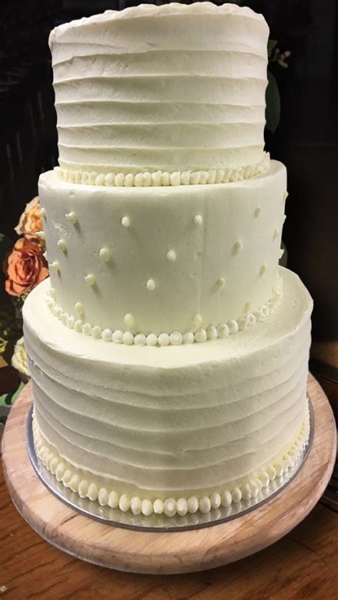 3 Tier 3 Layer Wedding Cake Sherbet Cafe Bake Shop
