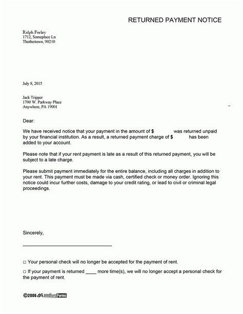 Letter Template No Longer Accepting Cheques Seven Outrageous Ideas For