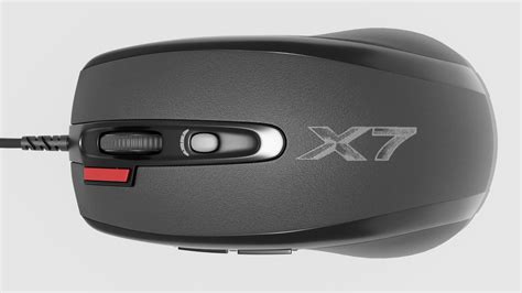 A4tech X7 Gaming Mouse 3d Model By Kepr
