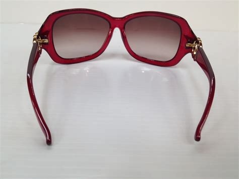 past and present designer consignment boutique red gucci sunglasses brand new