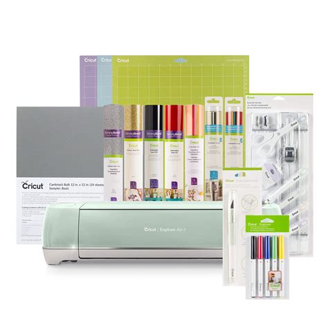 Cricut Explore Air™ 2 Mint Everything Bundle The Happy Station