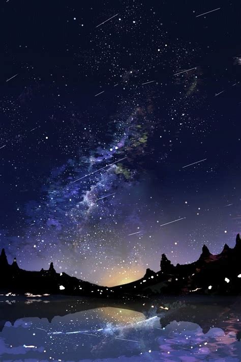 Iphone向け星空の壁紙 Iphone壁紙 星と月と宇宙の壁紙画像集 Naver まとめ
