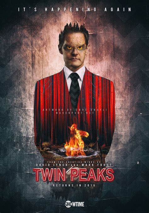 Twin Peaks Revival Poster Posterspy Twin Peaks Poster Twin Peaks Movie Posters