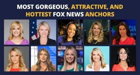 Top 10 Most Gorgeous Attractive And Hottest Fox News Anchors Wealthy Celebrity