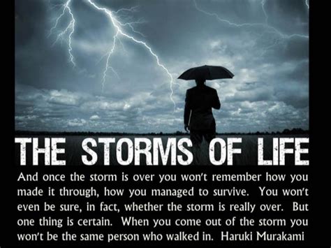 Thought For The Day The Storms Of Life