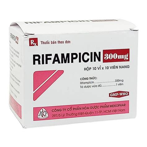 Uses Of Rifampicin 300mg Vinmec