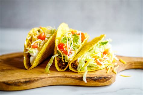 Taco Bell Copycat Crunchy Beef Tacos Recipe My Life And Kids