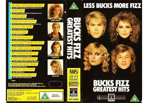 Bucks Fizz The Greatest Hits On Rca Columbia Pictures United Kingdom Vhs Videotape