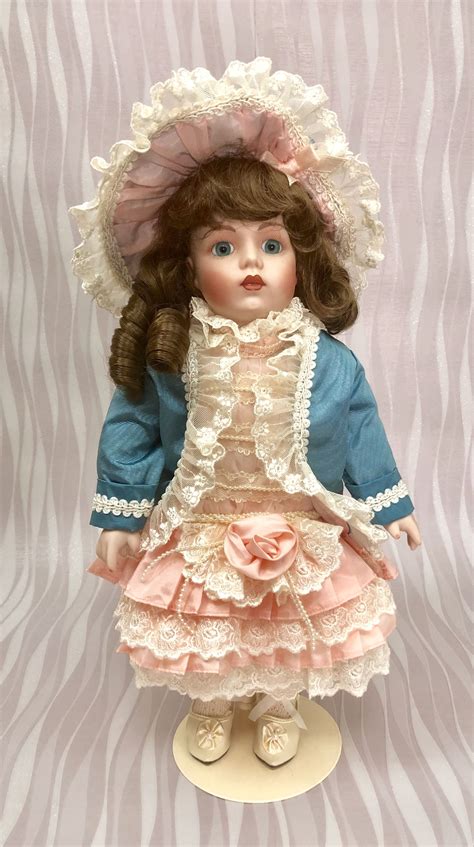 the bebe bru the franklin mint porcelain repro doll poupée jumeaux