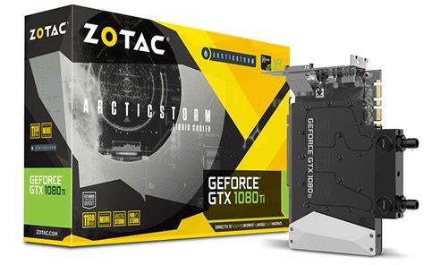 The Zotac Geforce Gtx 1080 Ti Arcticstorm Mini Is The Worlds Smallest