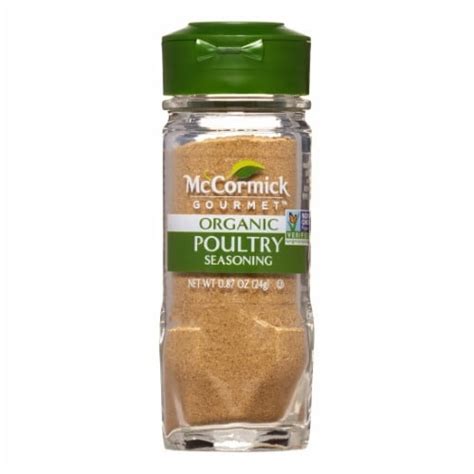 Mccormick Gourmet Organic Poultry Seasoning Pack Of 48 48 Pack Kroger