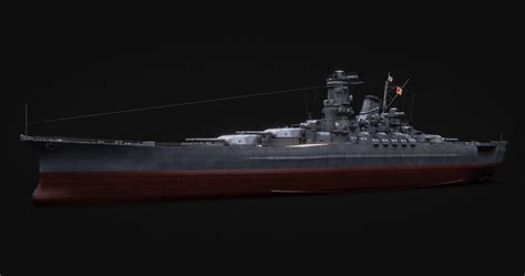 Stl File Yamato Battleship 🪖・3d Printer Model To Download・cults