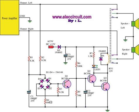Speaker protection circuit with PCB layout - ElecCircuit ...