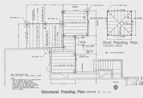 Sample Building Permit Drawings For Deck Aesthetic Dr