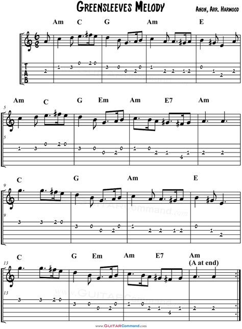 Arrangement, in music, traditionally, any adaptation of a composition to fit a medium other than that for which it was originally written, while at the same time retaining the general character of the original. Greensleeves Guitar TAB: Play This Easy Fingerstyle Solo Arrangement