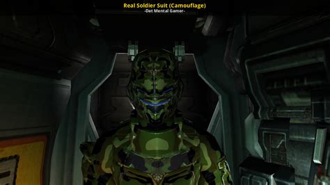 Real Soldier Suit Camouflage Dead Space 2 Mods