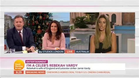 i m a celebrity rebekah vardy defends herself from iain lee bullying accusations huffpost