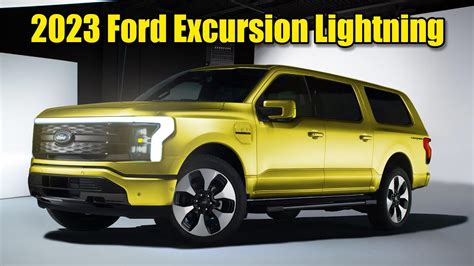 2023 Ford Excursion Lightning New Ev Model First Look Carbizzy