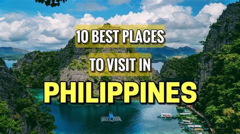 10 Best Places To Visit In The Philippines 2023 Travel Video Youtube