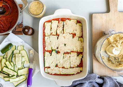 Vegan Zucchini Lasagna With Tofu Ricotta Hello Veggie