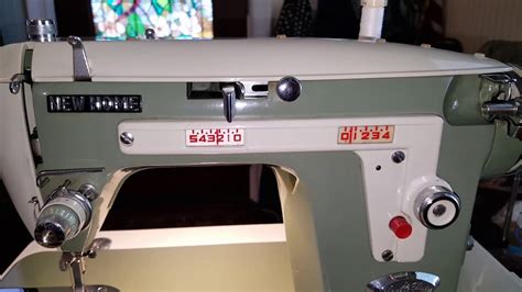 Janome New Home Vintage Sewing Machine Youtube