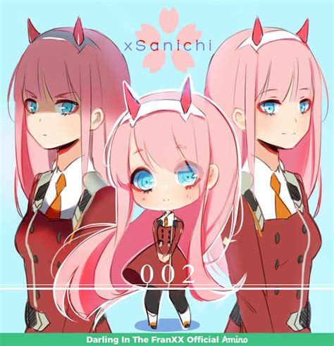 Zero Two Drawing Darling In The Franxx Official Amino Darling In