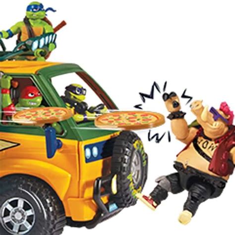 Camioneta Cu Pizza A Testoaselor Ninja Haosul Mutantilor Mutant Mayhem Hippolandro