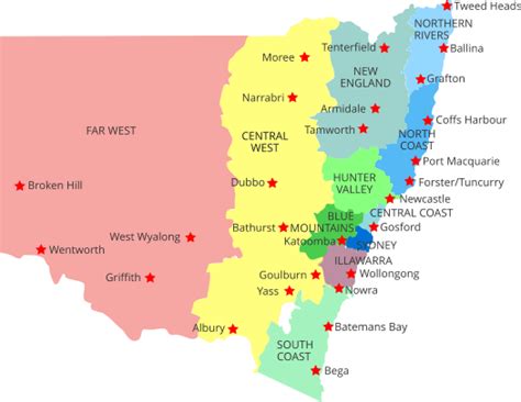 New South Wales Australian Locality Guide