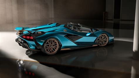 Maybe you would like to learn more about one of these? Lamborghini Sián Roadster 2020 5K Wallpaper | HD Car ...