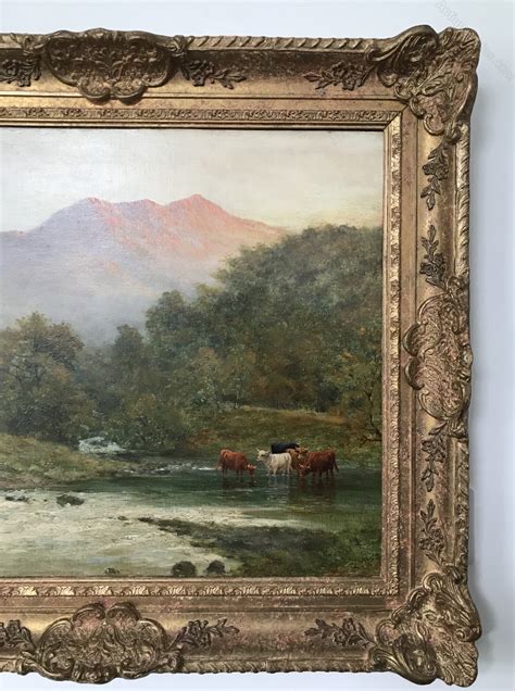 Antiques Atlas Victorian Landscape Oil Painting By
