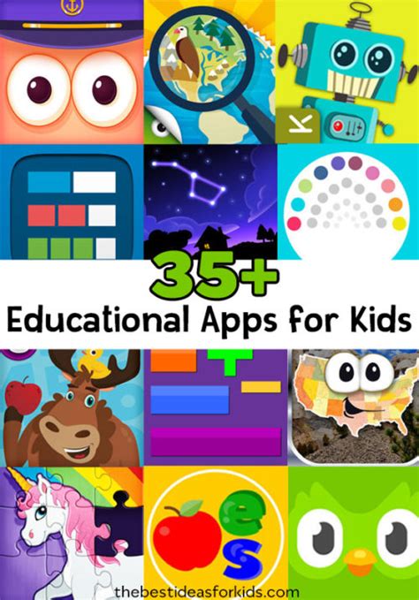 35 Best Educational Apps For Kids The Best Ideas For Kids