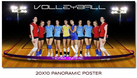 Volleyball Premier Photoshop Templates Arc4studiio