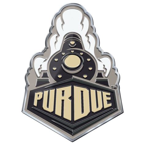 Purdue Boilermakers Auto Emblem Color Alternate Logo Special Order