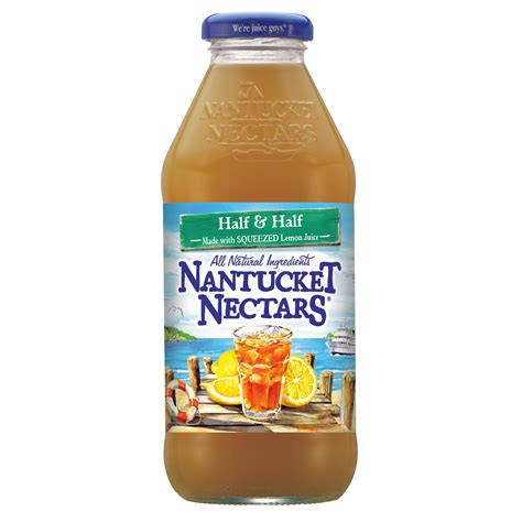 Nantucket Nectars All Natural Half & Half Tea/Lemonade Drink, 16 Fl. Oz. - Walmart.com - Walmart.com