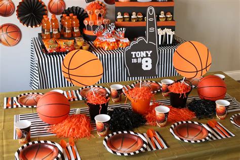 Basketball Birthday Party Ideas Photo 9 Of 20 Catch My Party
