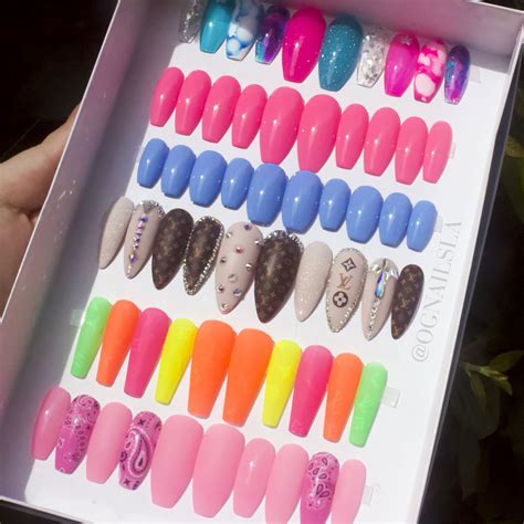 More Colors 😍 Business Nails Nail Packaging Ideas Press On Nail