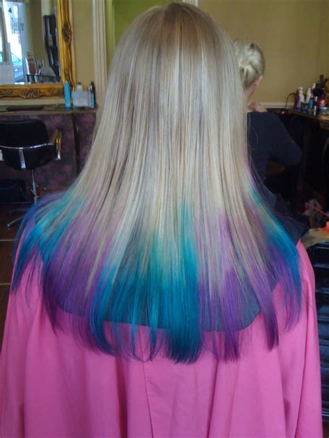 Stunning Beauty Dip Dyed Ombre Hair