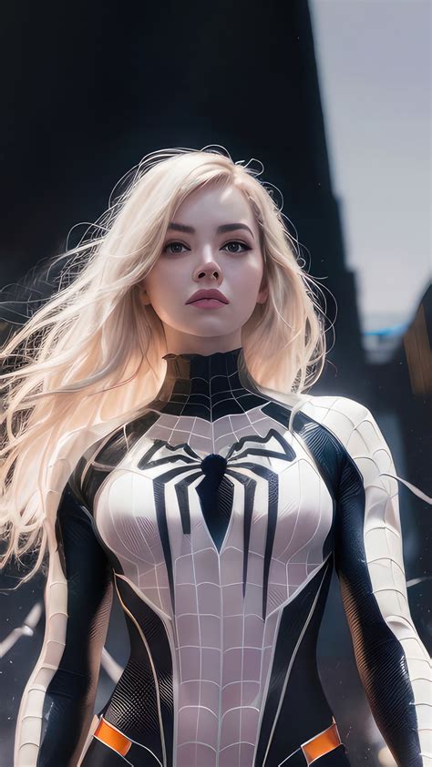 1080x1920 Gwen Stacy White Spider Suit Iphone 76s6 Plus Pixel Xl