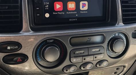 Carplay Installs Sony Xav Ax100 In A Toyota Sequoia Carplay Life