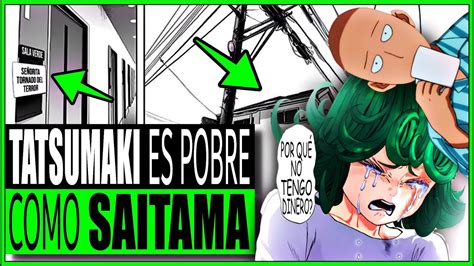 Por Qu Tatsumaki Es Pobre Como Saitama Opm Youtube